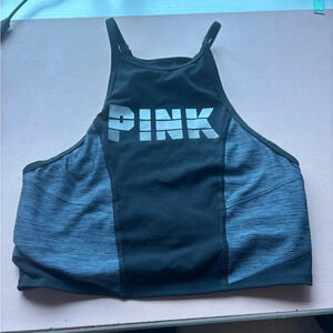 Victorias Secret Pink Ultimate XS Sports Bra Gray